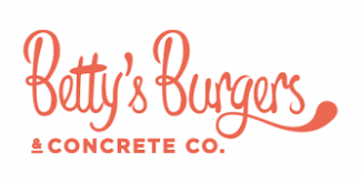 Betty's Burgers and Concrete Co logo