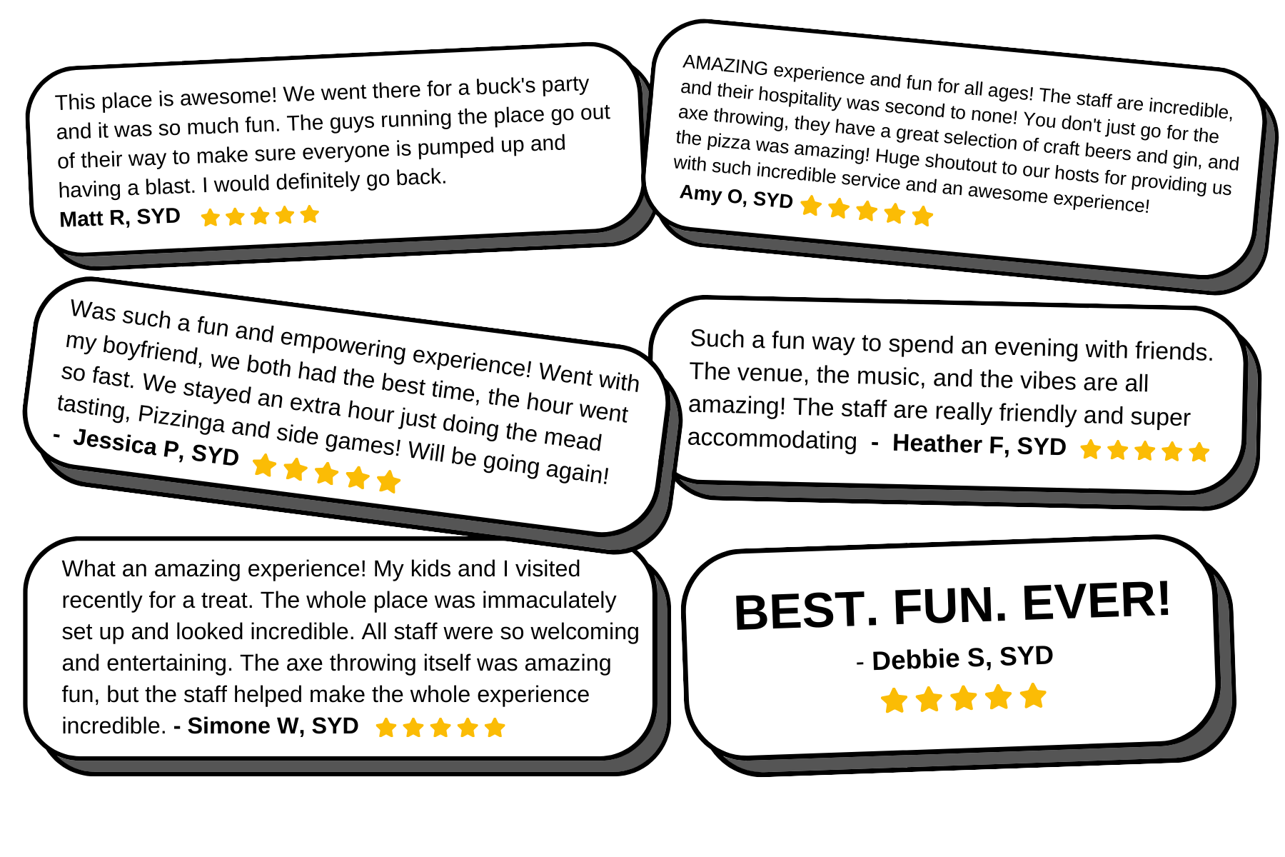 SYDNEY REVIEWS